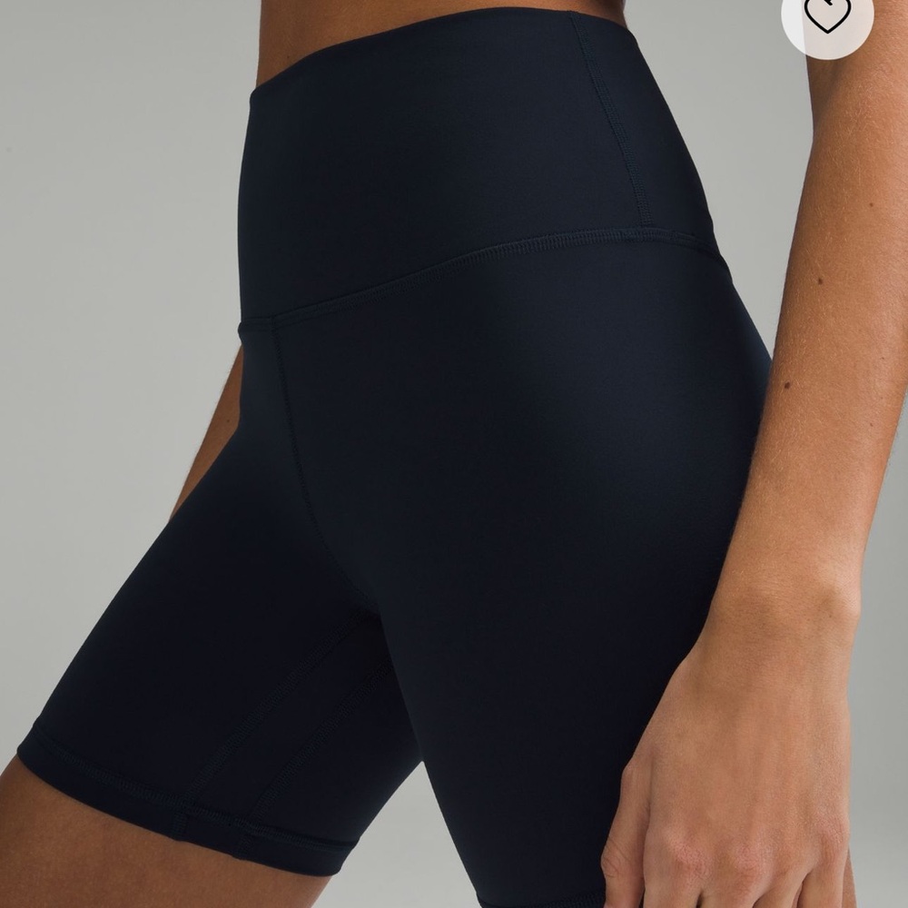 Lululemon Navy Biker Shorts